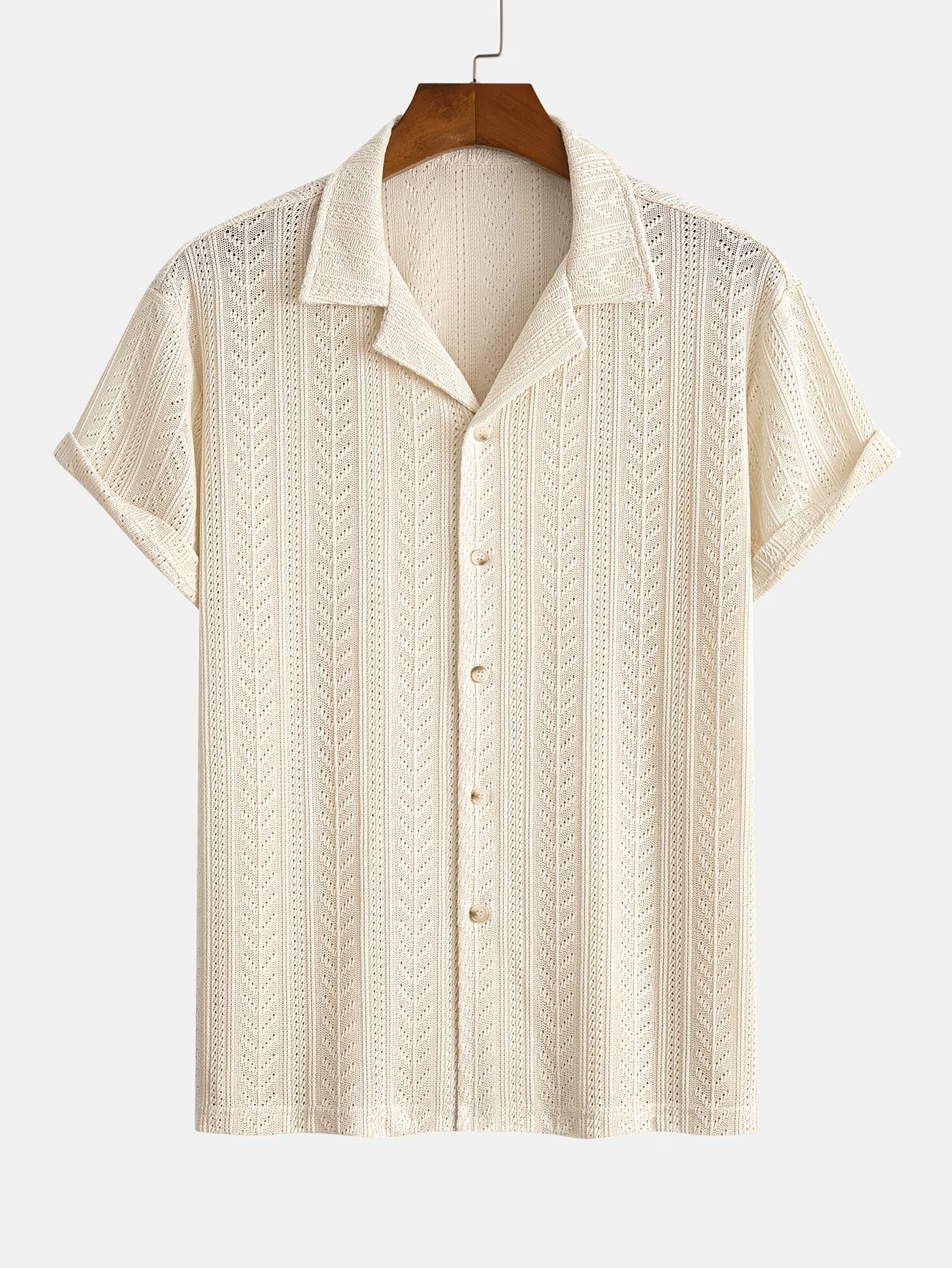 Sand Crochet Shirt
