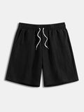 Noir Linen Shorts