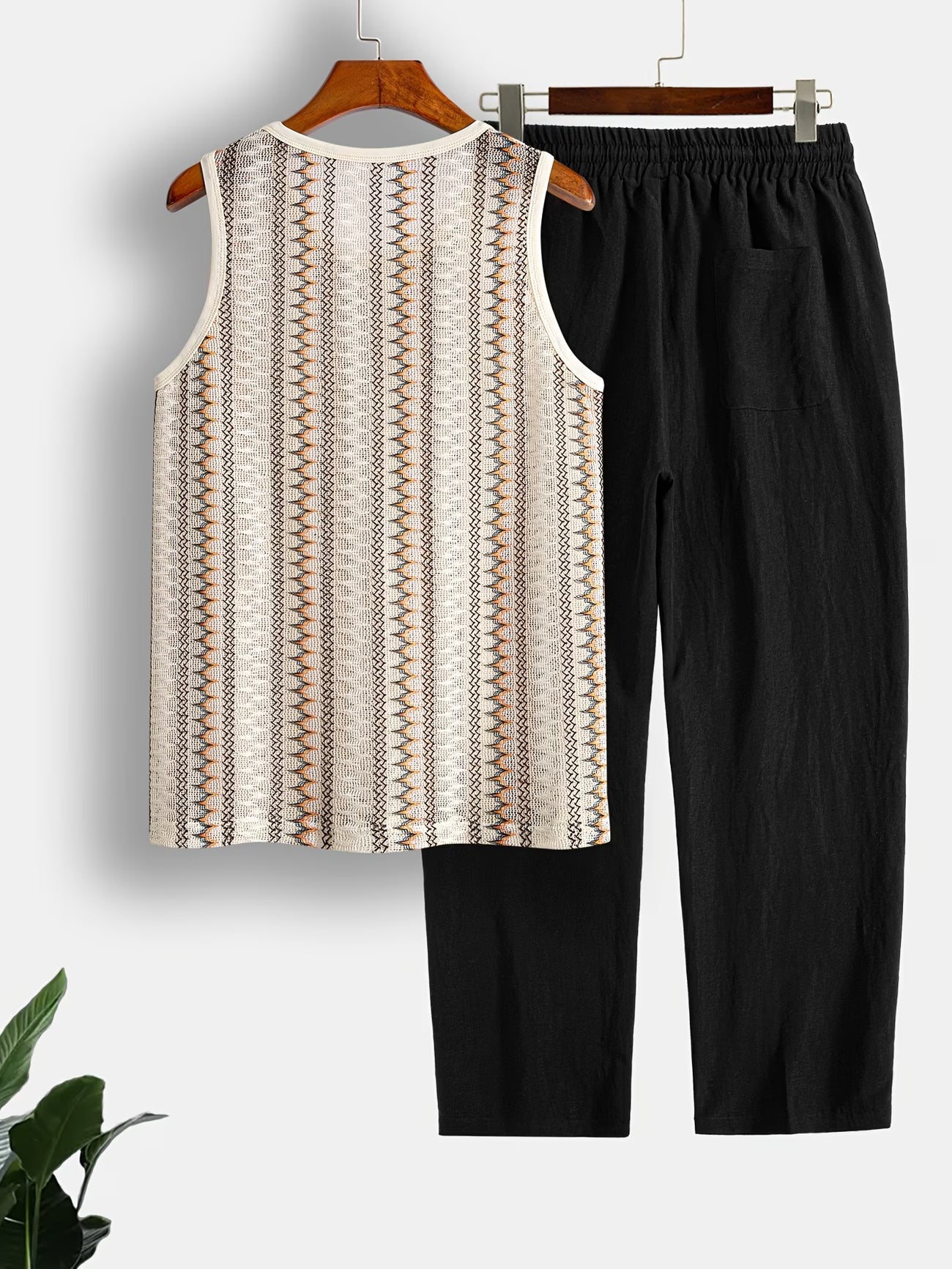 Striped Lounge Set