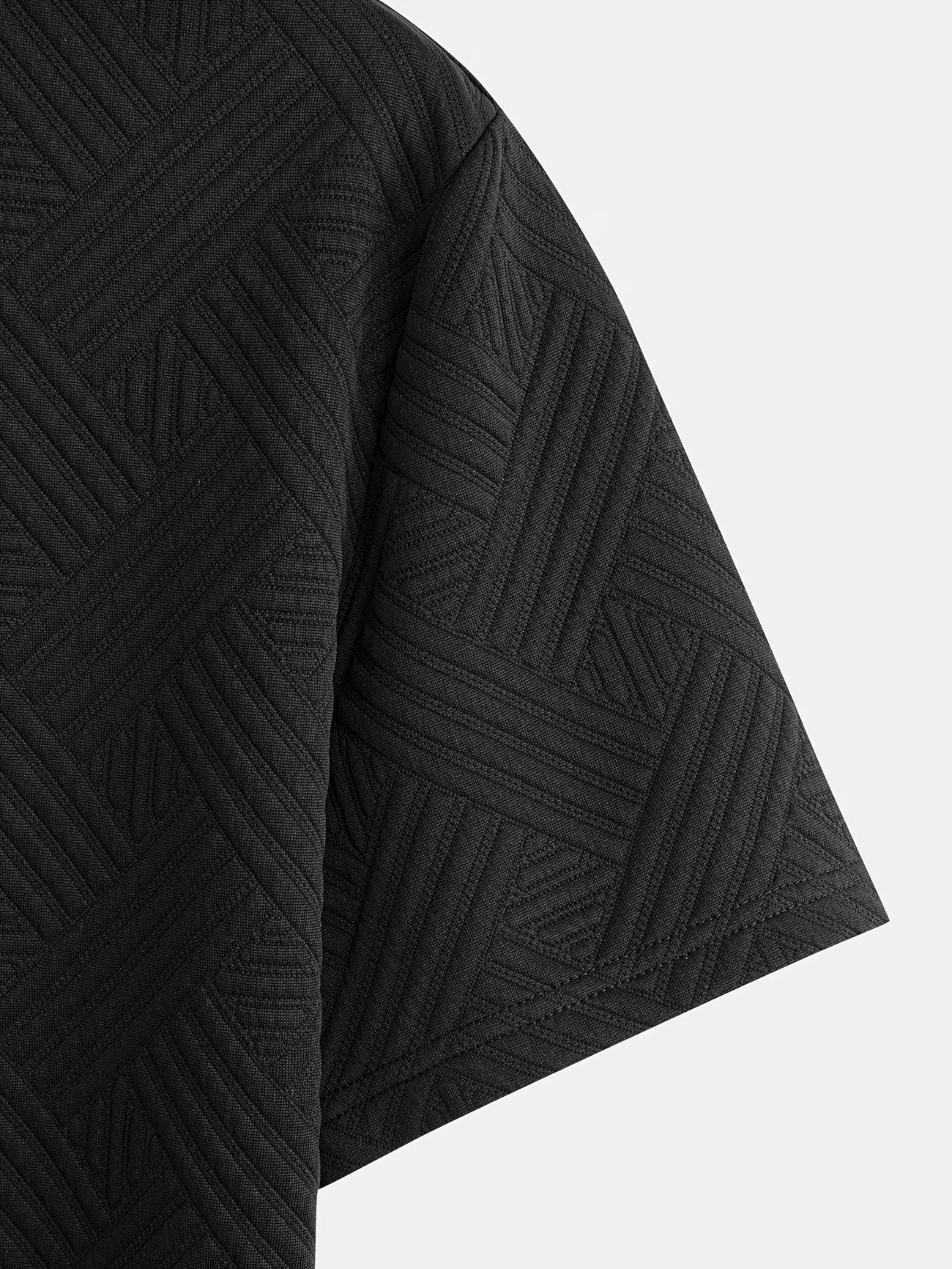 Noir Geometric T-Shirt