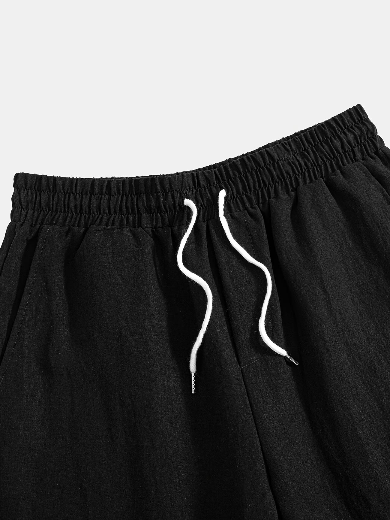 Noir Linen Shorts