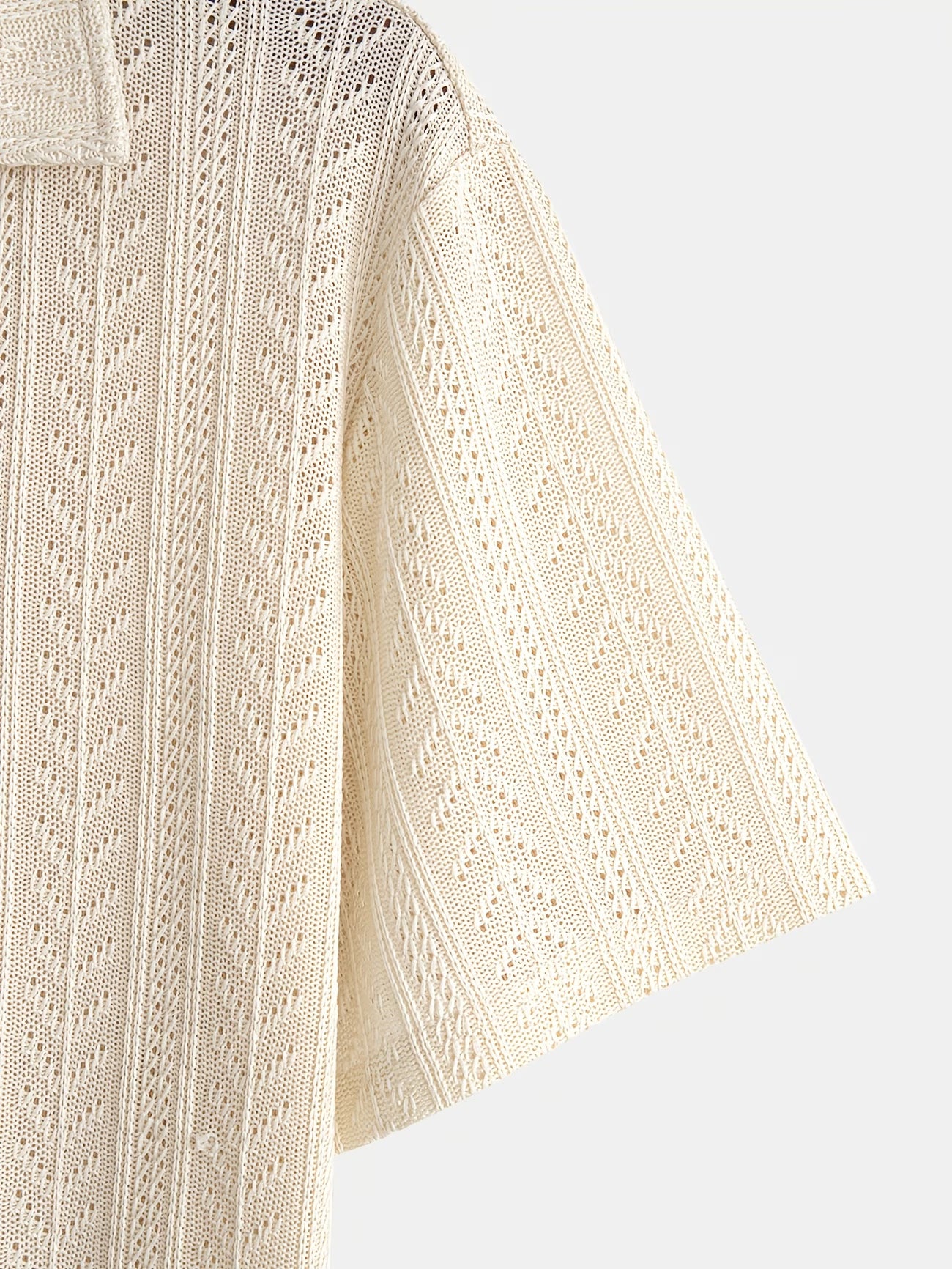 Sand Crochet Shirt