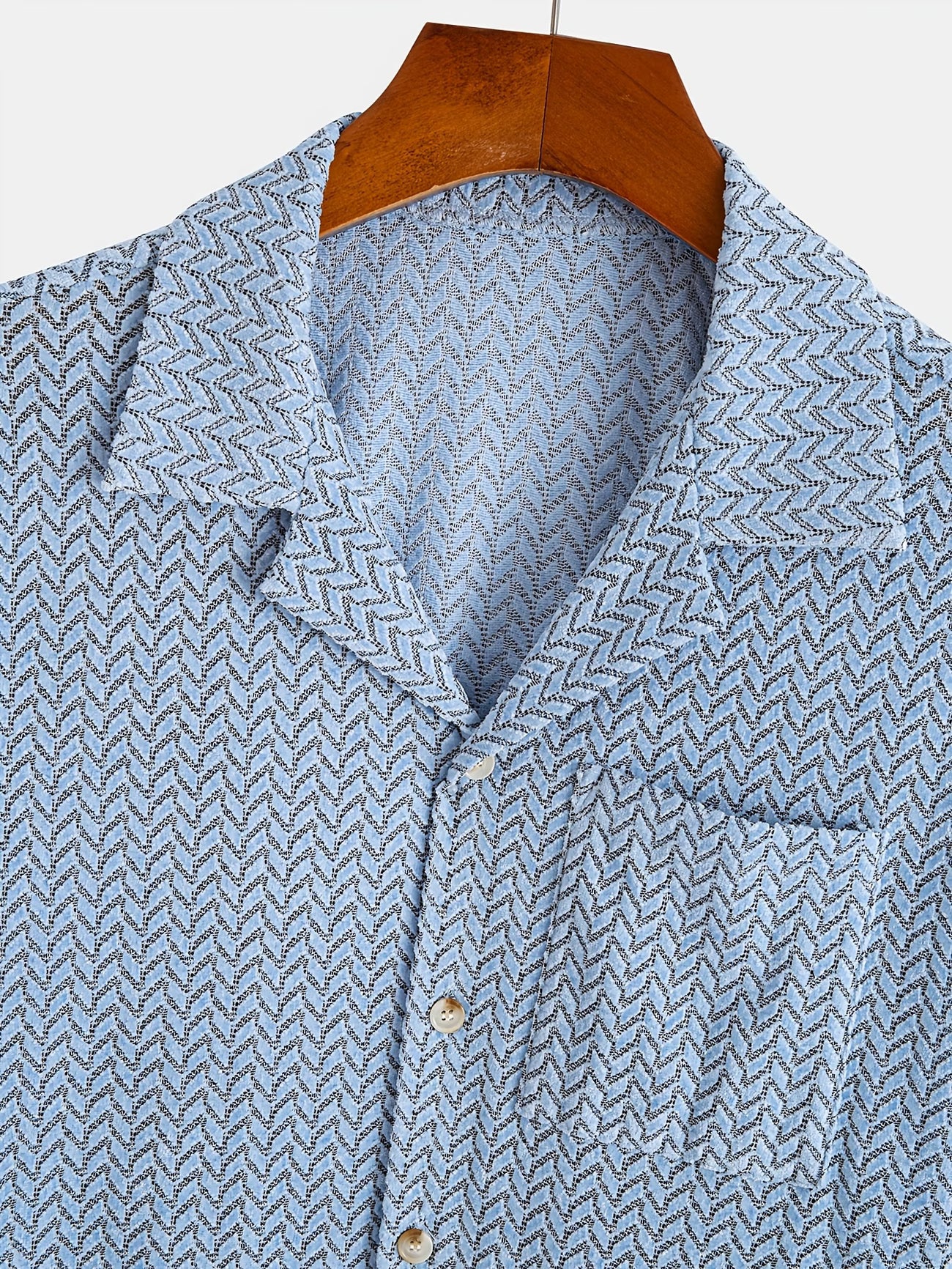 Azure Chevron Shirt