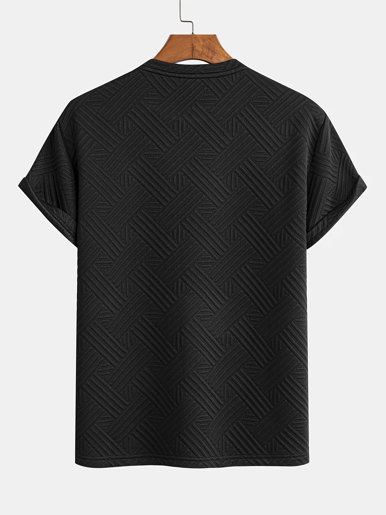 Noir Geometric T-Shirt