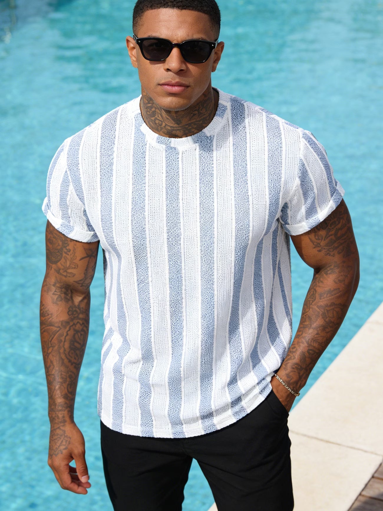 Seaside Stripe Tee