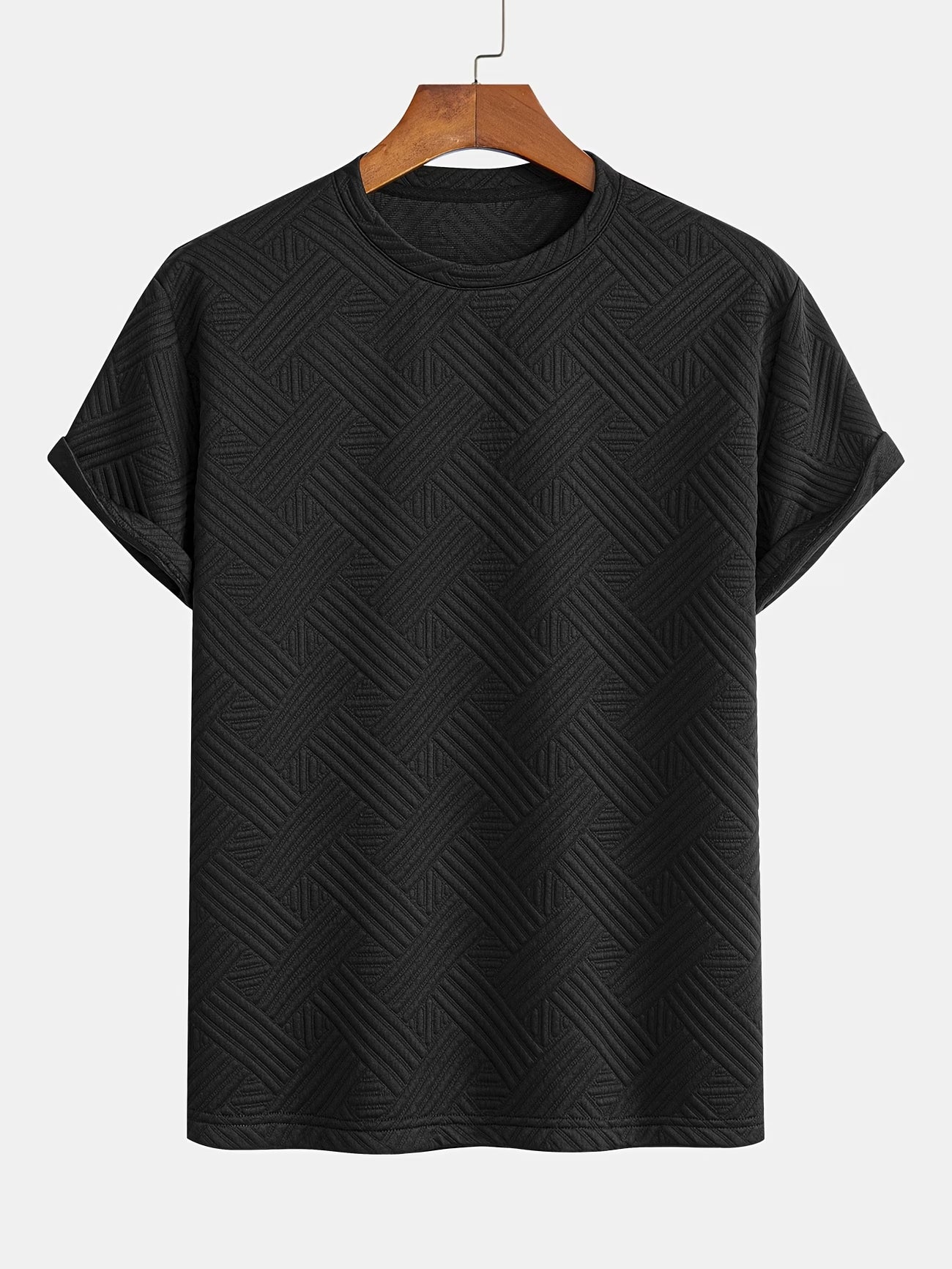Noir Geometric T-Shirt